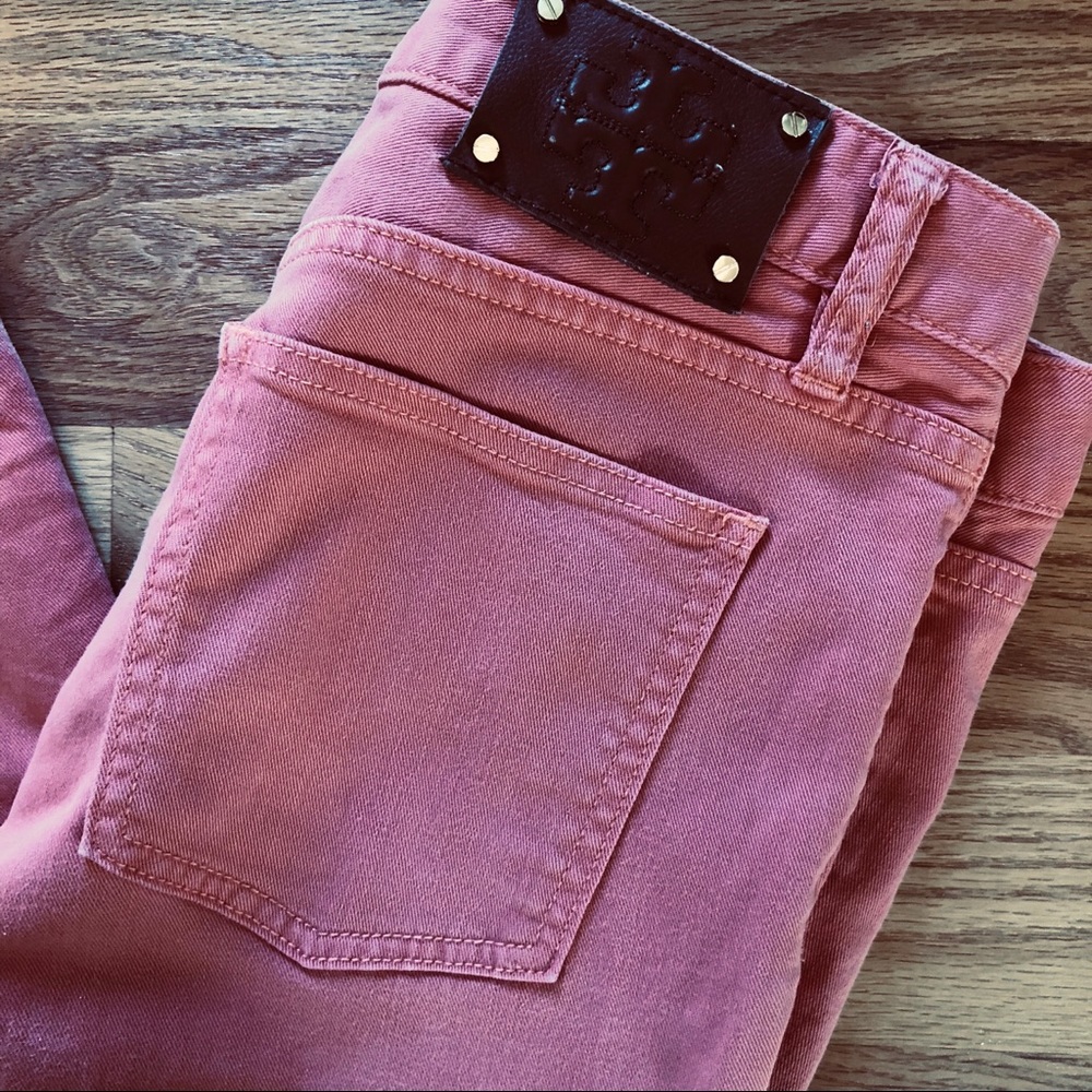 Tory Burch skinny ankle jeans